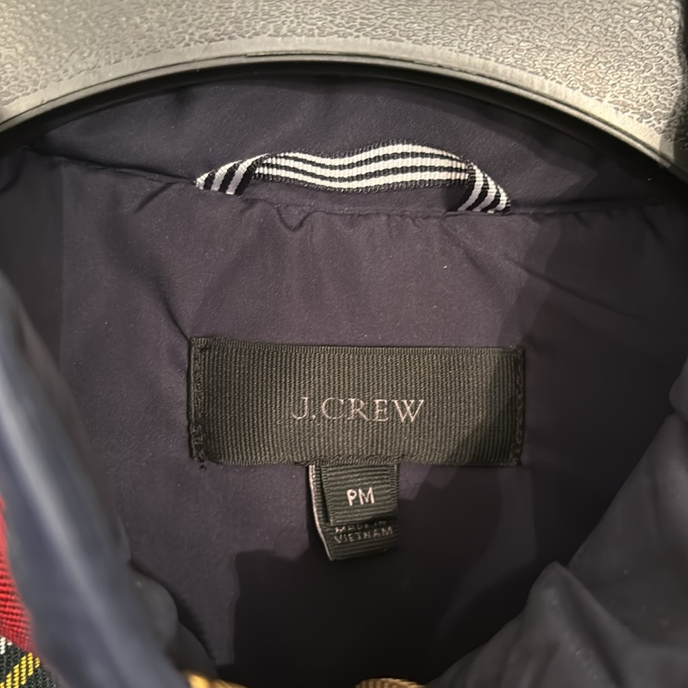 J. Crew Holiday Plaid Vest View 2